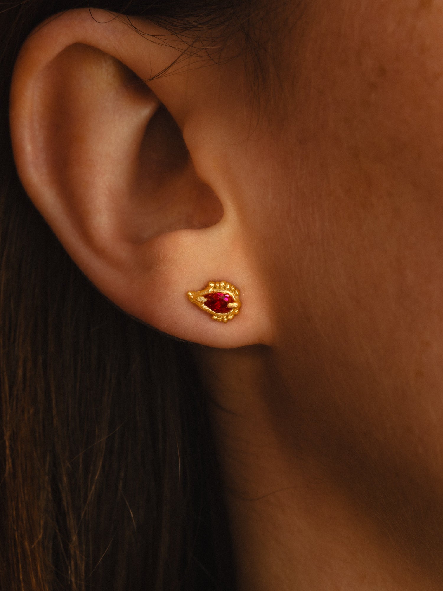 The Paisley Fall Stud Set