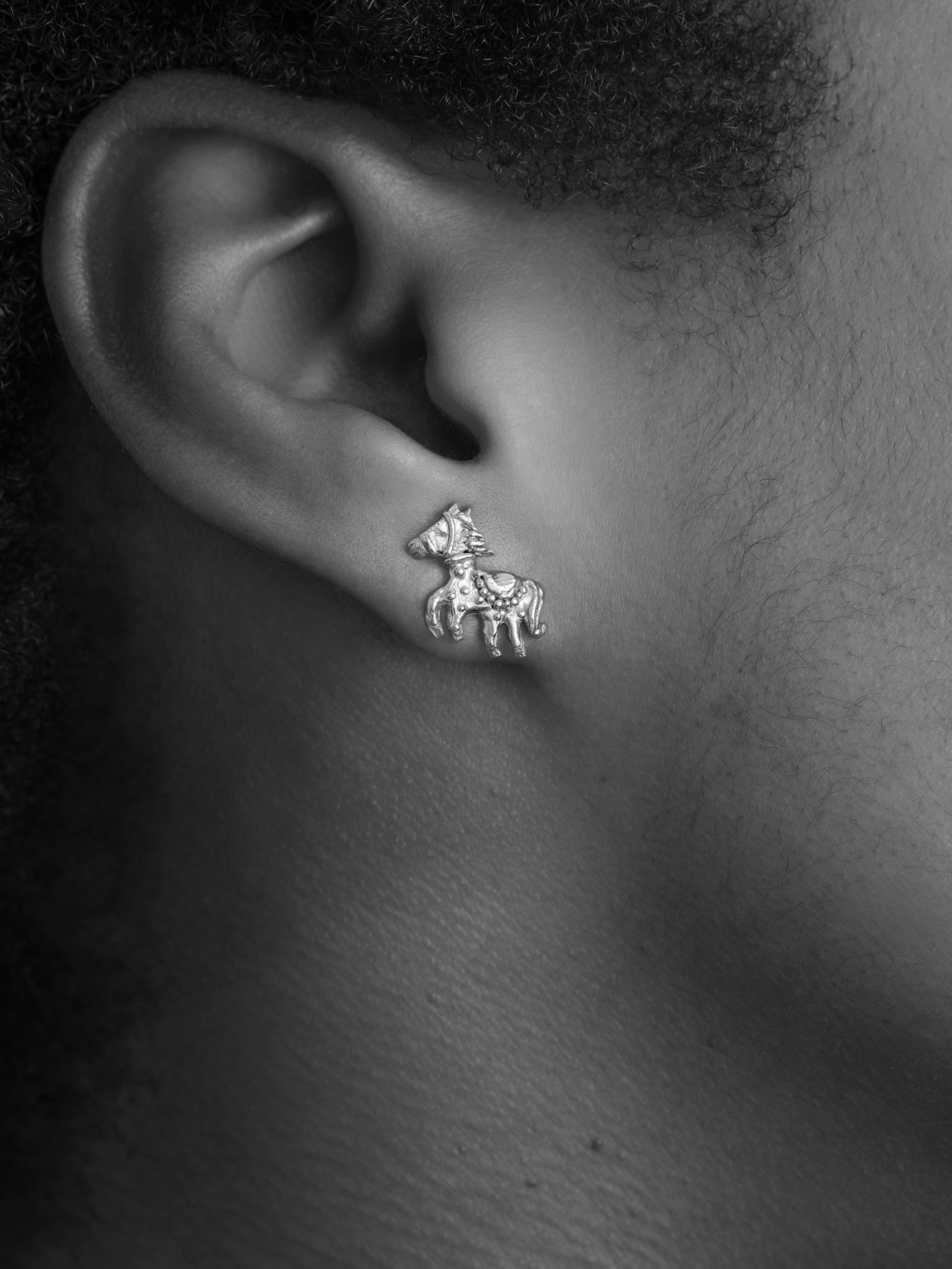 The Little Filly Studs - Silver