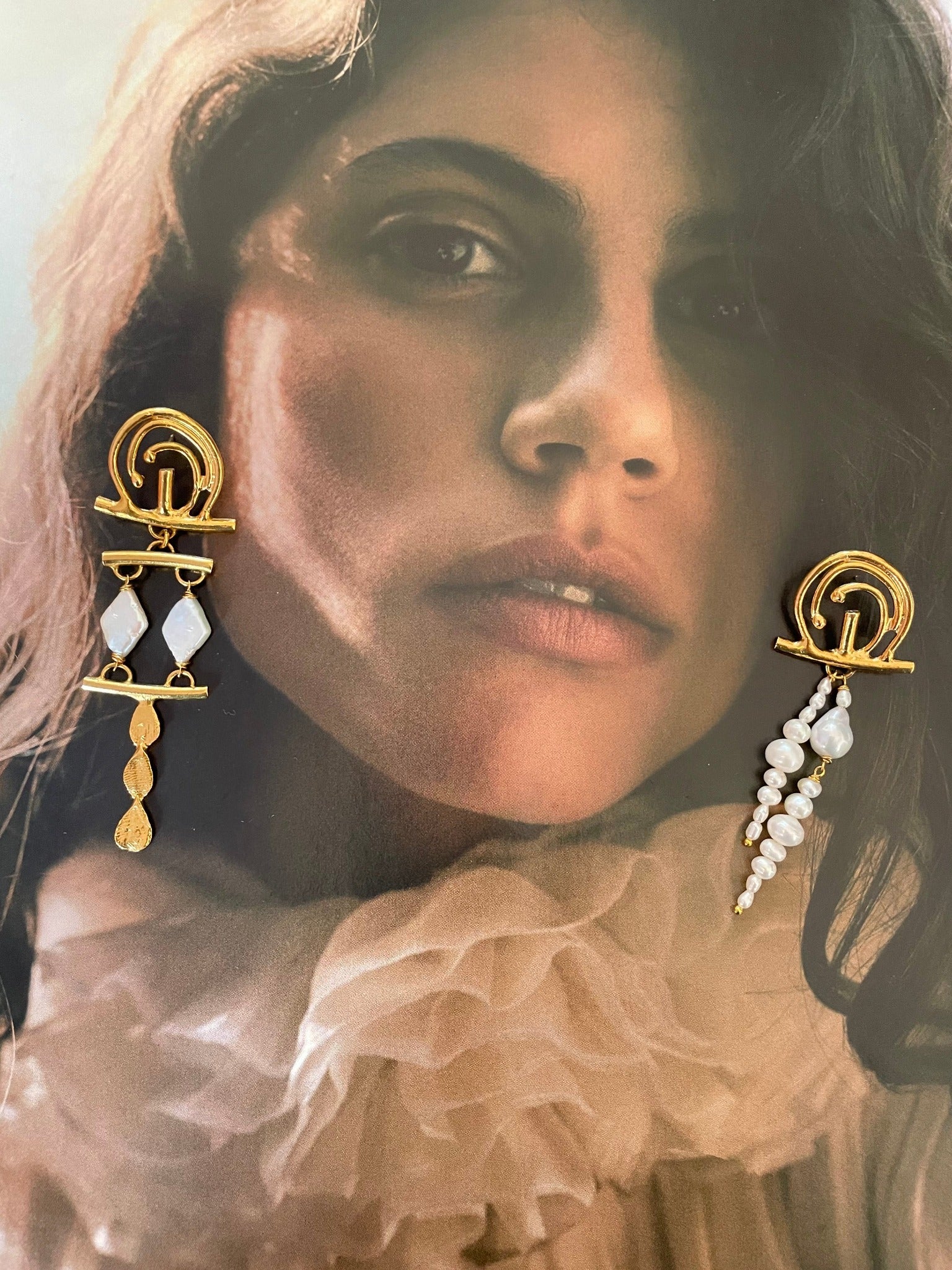 The Shell Diver Earrings