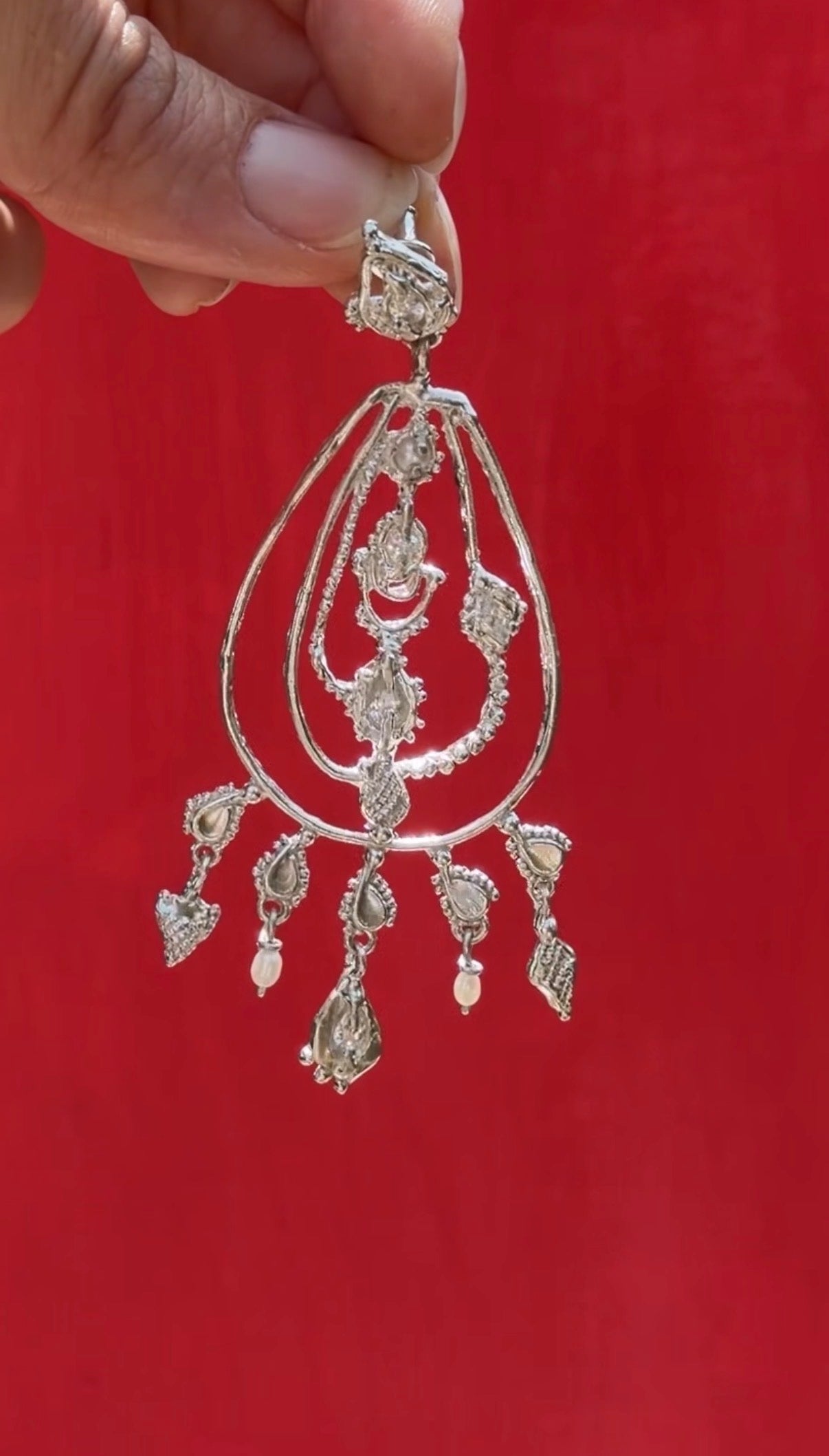 The Baby G Couture Earrings - Silver