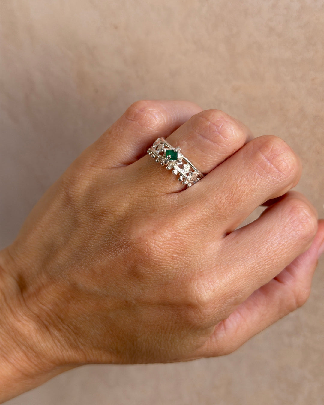The Kimono Ring - Silver