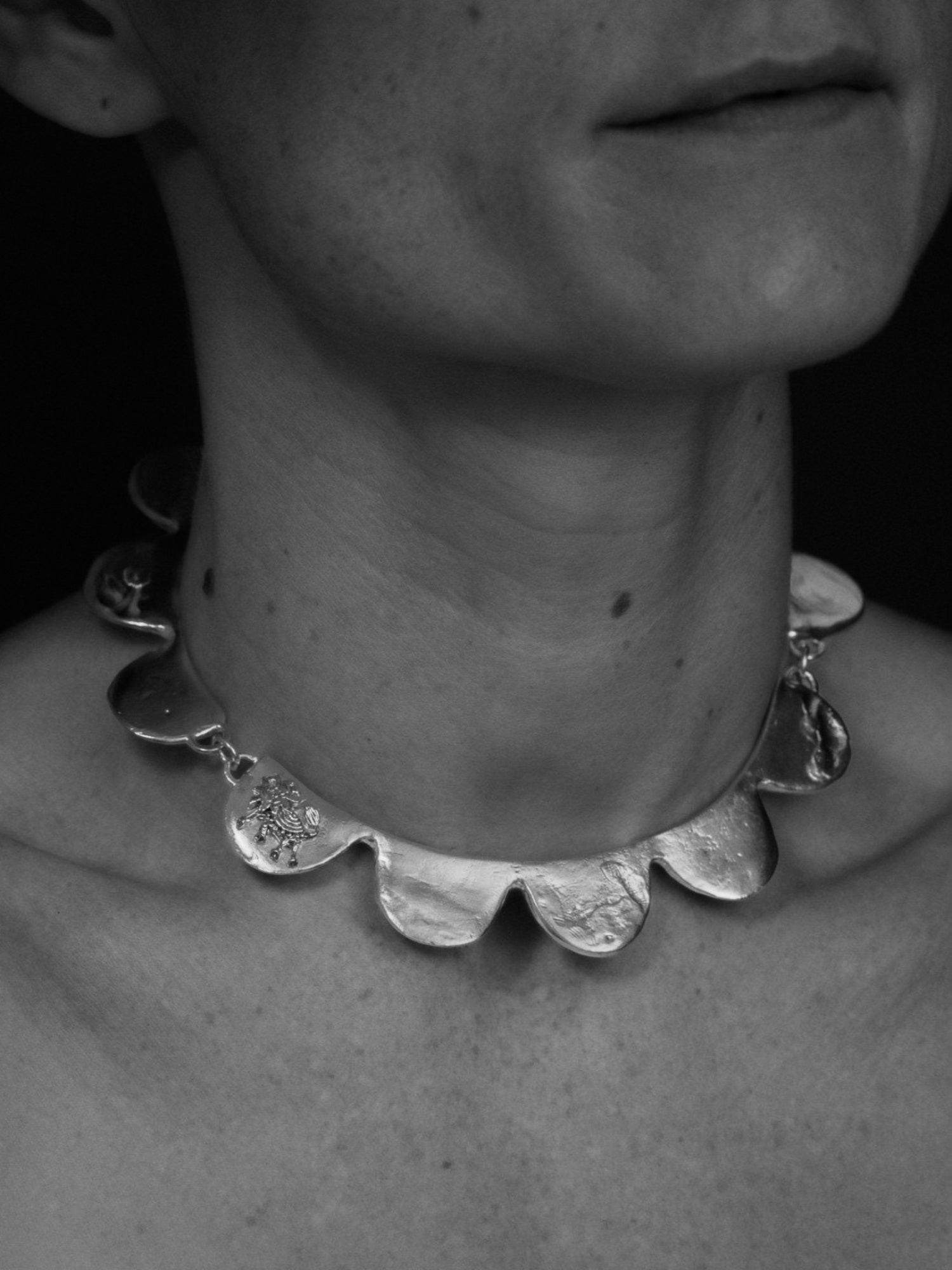 The Clown Ruff - Silver