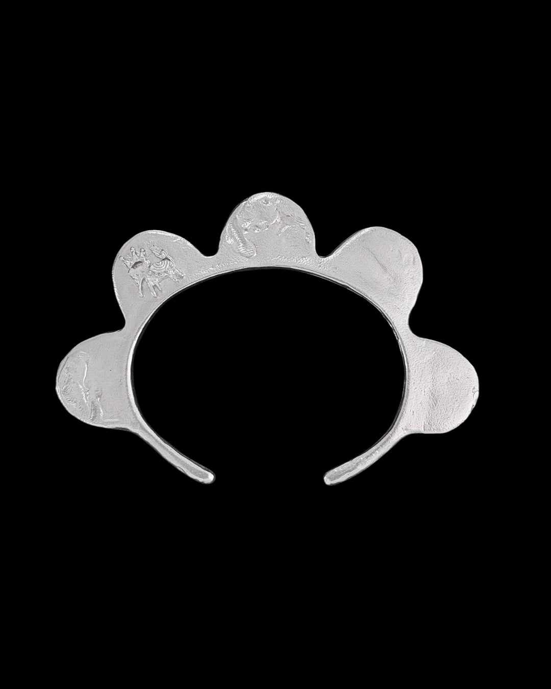 The Clown Cuff - Silver